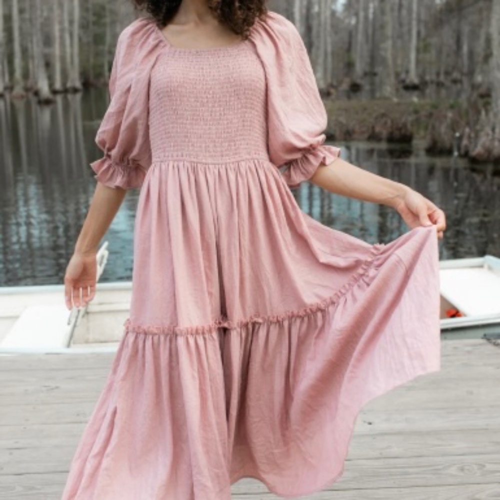 Ivy City Blush Pink Lani dress